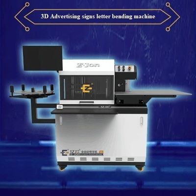 精度 Ejon Y6 3D サイン CNC フラット アルミ チャネル レターベンダー 小文字