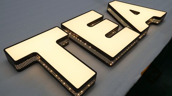 精度 Ejon Y6 3D サイン CNC フラット アルミ チャネル レターベンダー 小文字