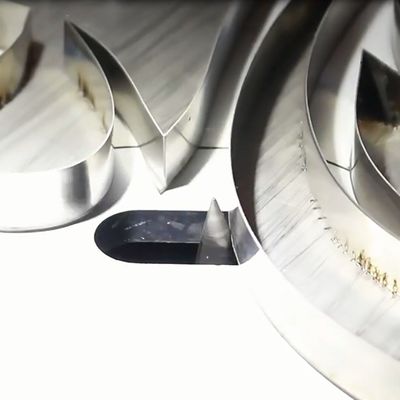 金属磨き 自動3D文字 広告用 固い言葉の磨き機