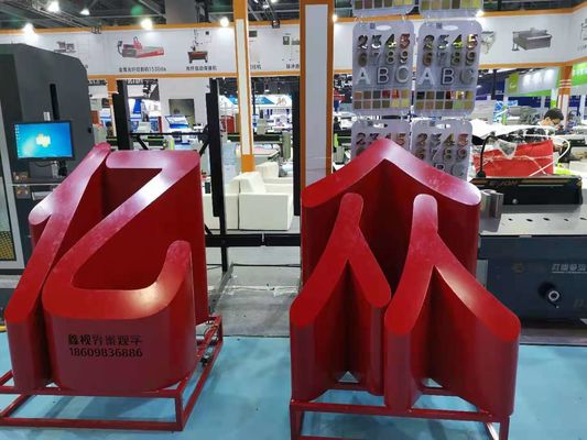 4 軸制御システム オーダーメイド 屋外広告用の EJON W40 CNC 曲がり機