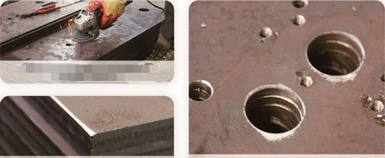 鉄板の金属を磨くために,デブリングと砂のエッジを丸める機械
