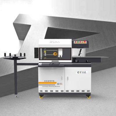 EJON Y13L メタルフラットアルミニウム 3D CNC 曲げ機 0.4-1.2mm チャンネル文字曲げ