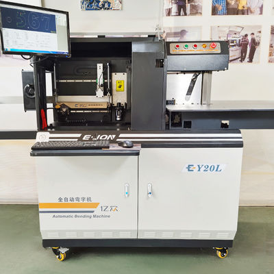 ファイル形式 互換 Ejon Y20L チャンネル文字のための自動3Dサイン折り機