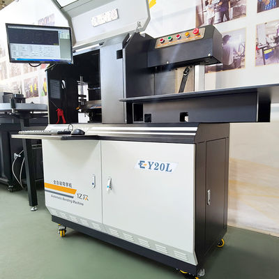 ファイル形式 互換 Ejon Y20L チャンネル文字のための自動3Dサイン折り機