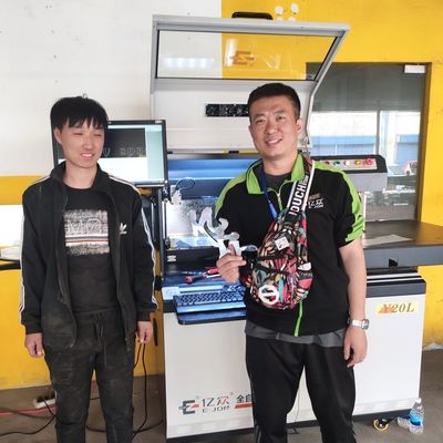ファイル形式 互換 Ejon Y20L チャンネル文字のための自動3Dサイン折り機