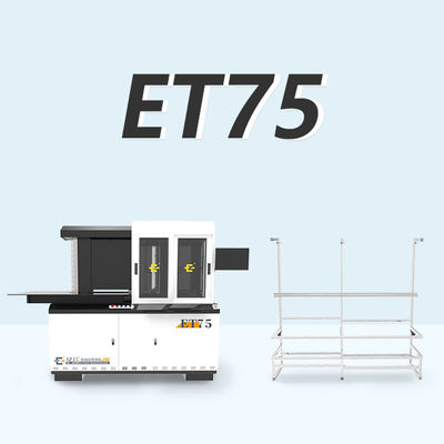 アルミプレート 自動チャネル文字折りたたみ機 ET75 金属シグナルを折りたたむ