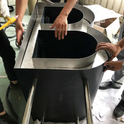 エジョンET75 アクリルLEDサインアルミコイルのための自動3Dチャネルレター折りたたみ機械