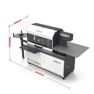 ET20 オール メタル シート ネオン サイン 選択のための CNC チャネル レター 折りたたみ 機械