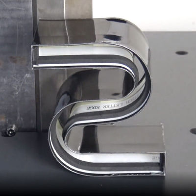 ET20 オール メタル シート ネオン サイン 選択のための CNC チャネル レター 折りたたみ 機械