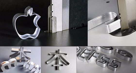 多材料加工ショップ 3D LED シグネージ チャンネル文字を折りたたむ機械