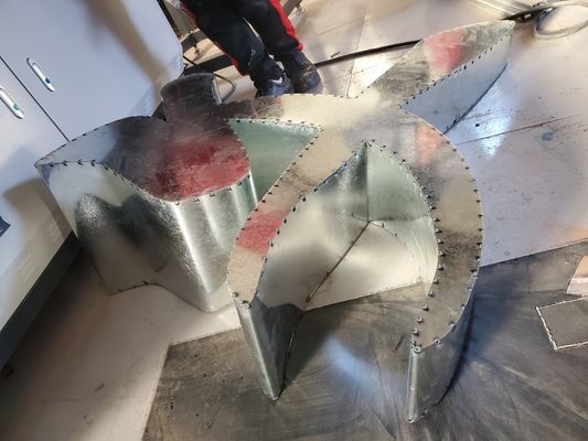 専門的なサイン制作のための不鋼鋼加工アクリルシート折りたたみの機械