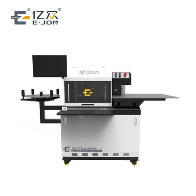 350KG 軽量 自動 CNC チャネル EJON Y6 3D 標識とアルミニウムプレートのための文字作成ツール