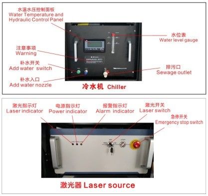 1000w 1500w 2000w アルミステンレス鋼鉄 ハンドヘルド金属ファイバーレーザー溶接機