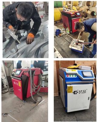 1000w 1500w 2000w アルミステンレス鋼鉄 ハンドヘルド金属ファイバーレーザー溶接機