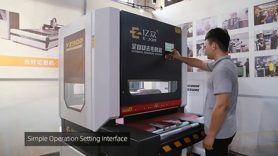 激光切断部品のための自動デブリングマシン 0-35r/min