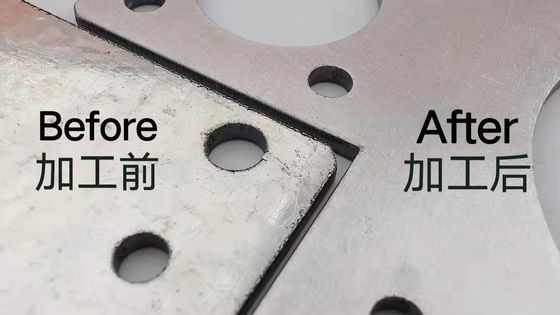 YZ900 レーザー切断部品のための自動シート金属磨きデブラーリングマシン
